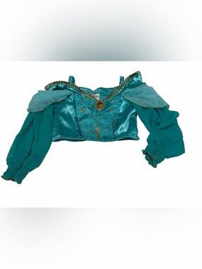 Disney Store Girl Princess Jasmine Top Costume Only Size 4